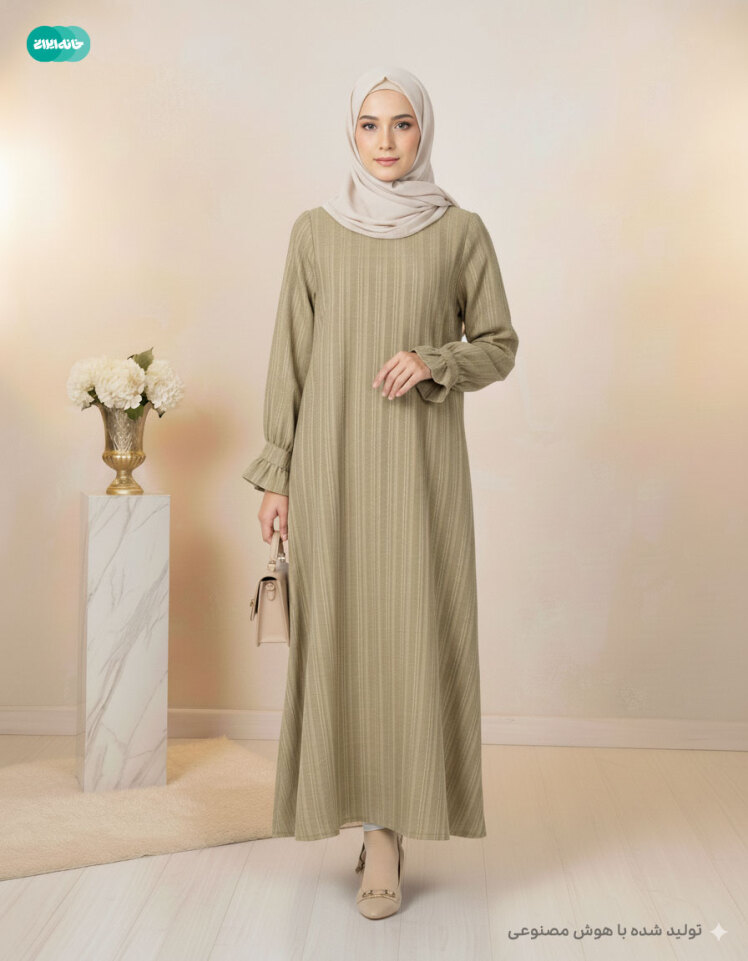 عبا ارکیده 2 شانتون کوک دوزی زنانه