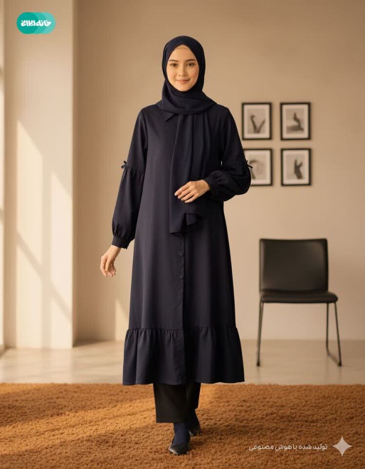 مانتو باران کتان زارا زنانه